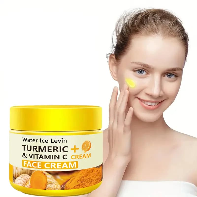 turmeric vitamin c anti-aging moisturizer cream tube — image 2