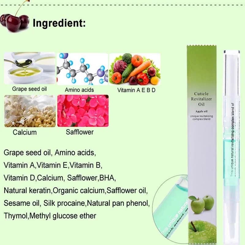 Nail nutritional oil pen with 9 scent options — image 4