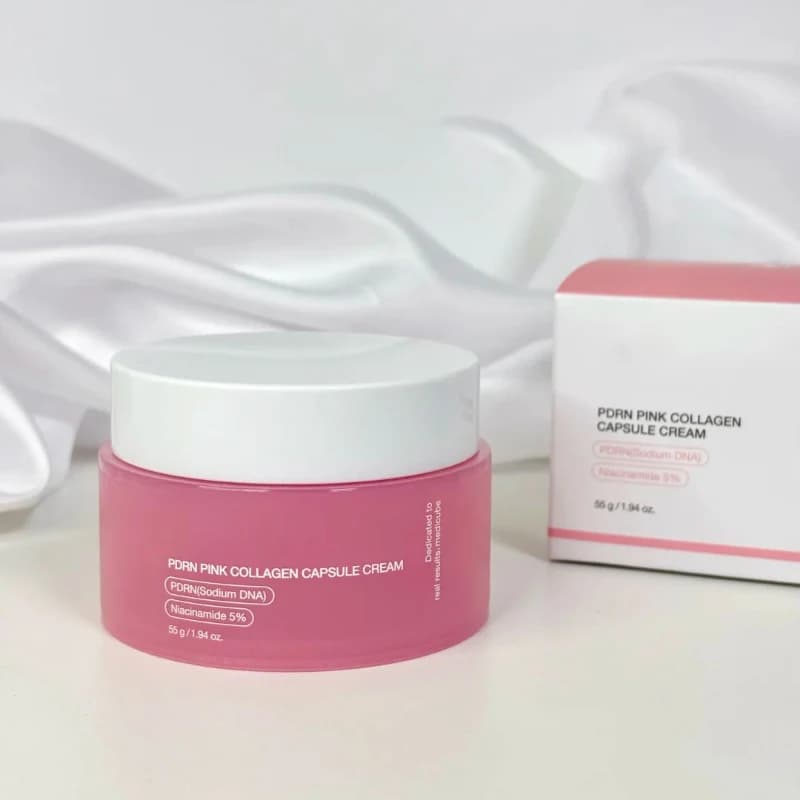 Pink collagen capsule cream with niacinamide — image 7