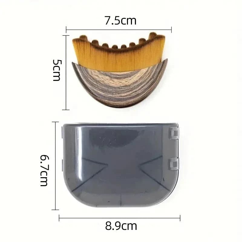 Lymphatic contour face brush with soft bristles — image 6
