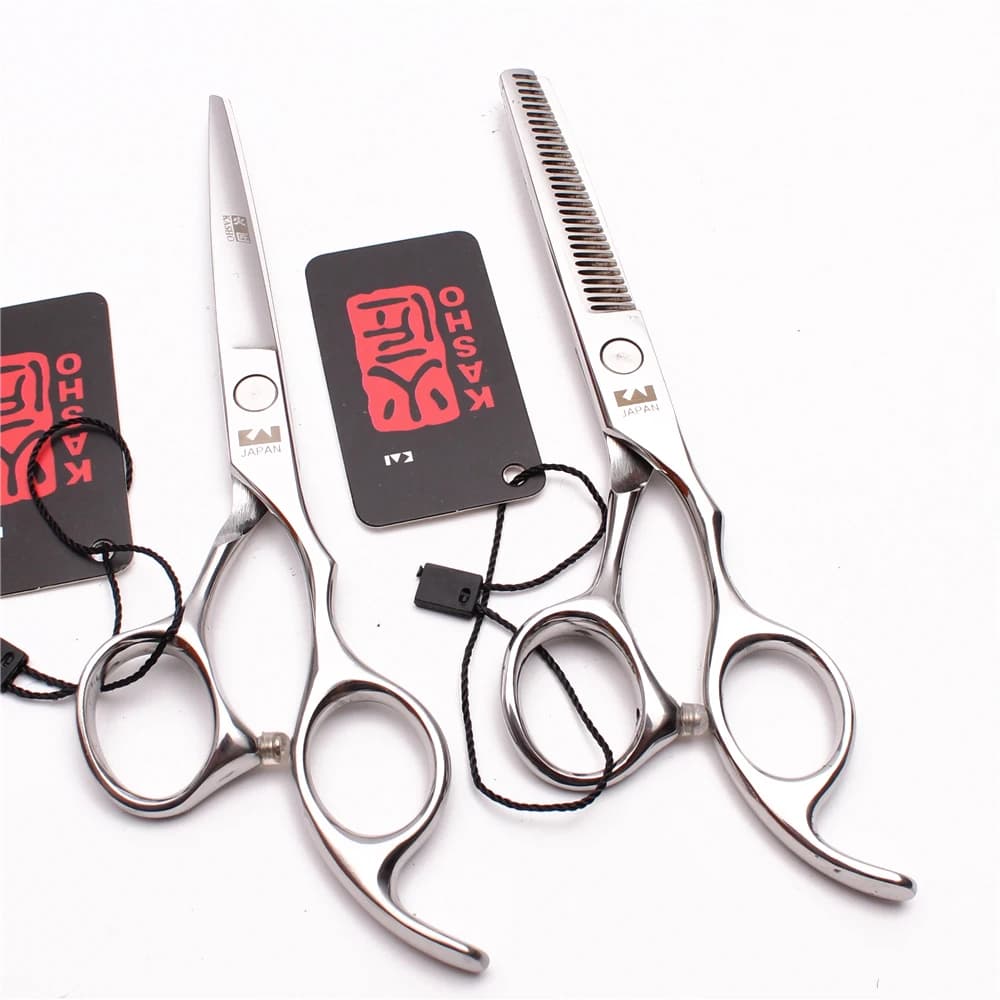 Japanese stainless steel hair scissors — image 3