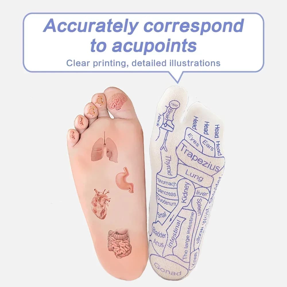 acupressure foot massage socks — image 3