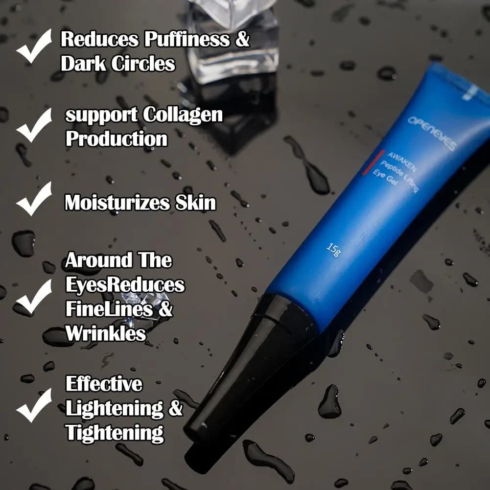 Openeyes Awaken peptide lifting eye gel tube — image 4