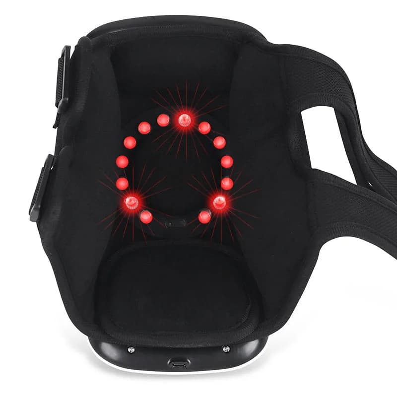 Cordless smart knee massager with vibration pads — image 4