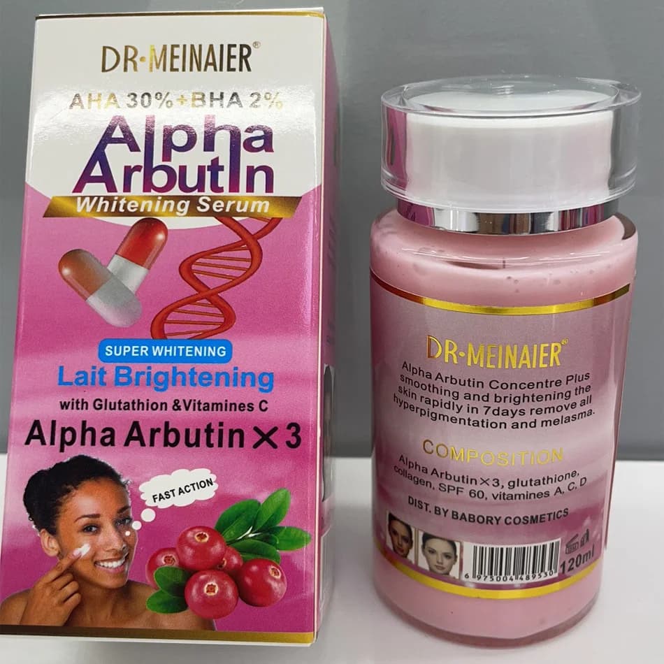 alpha arbutin serum bottle — image 1