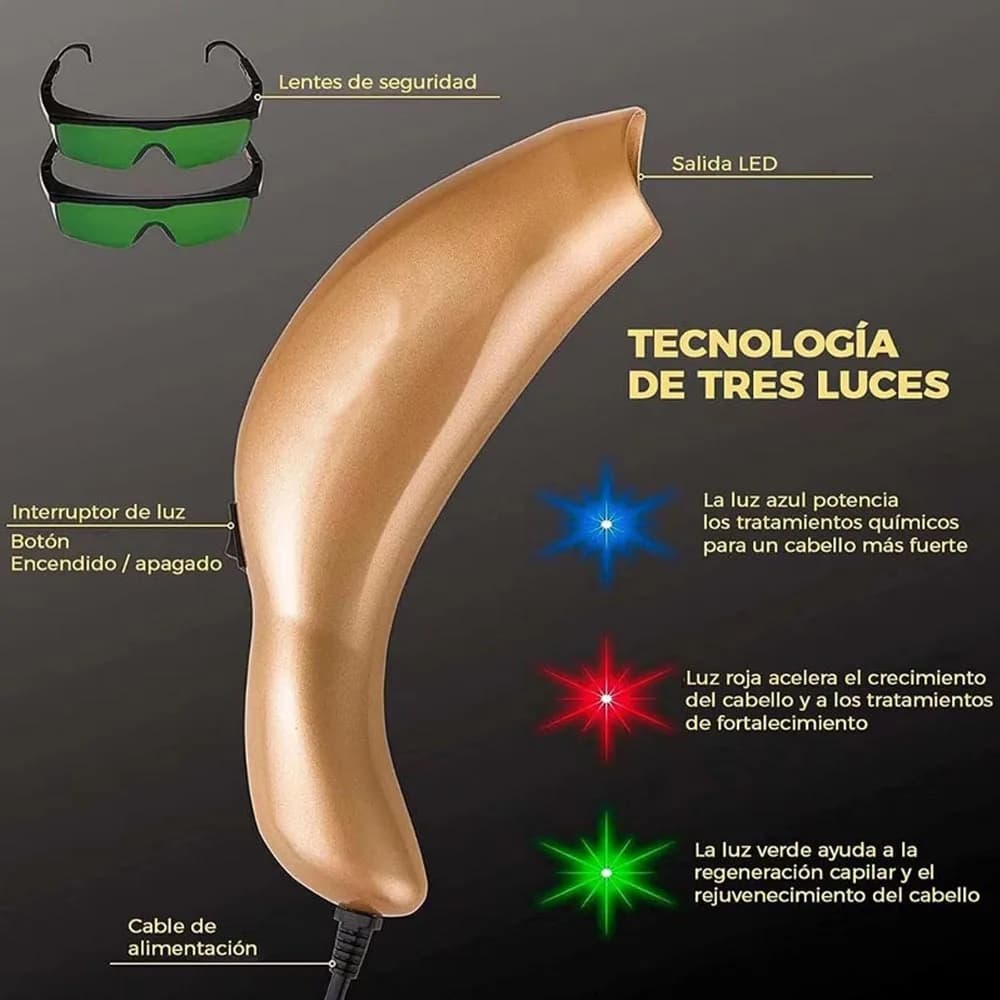 photon hair growth device with triple light therapy — image 6