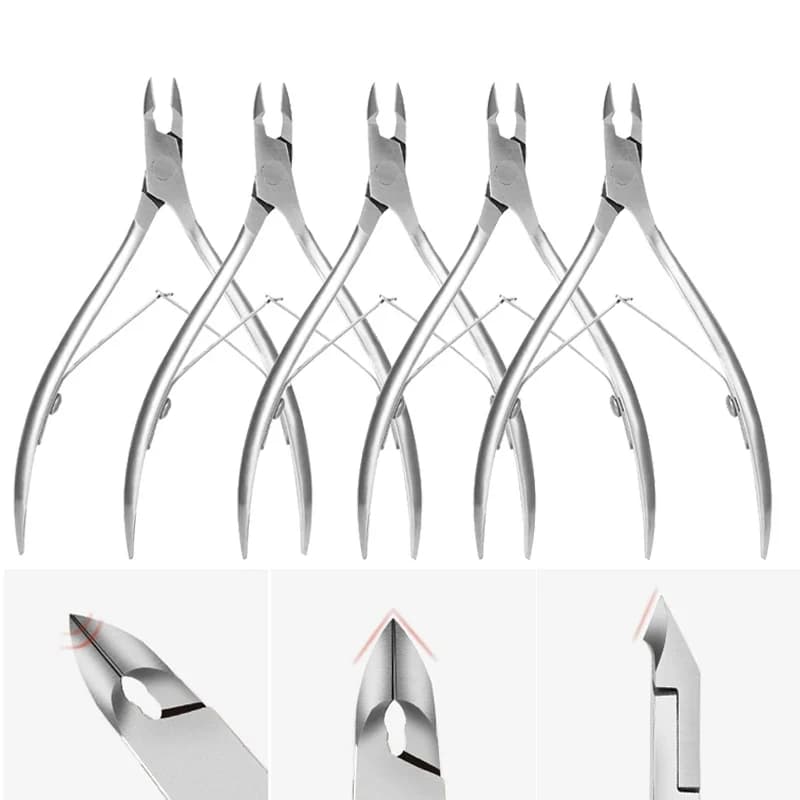 cuticle cutter and nail nippers set — image 1