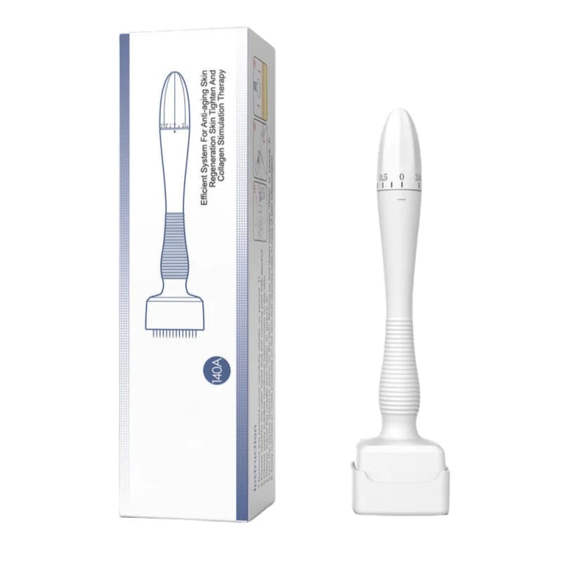 adjustable derma stamp with 140 microneedles — image 1