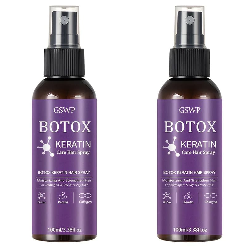 Botox keratin hair spray bottle — image 7