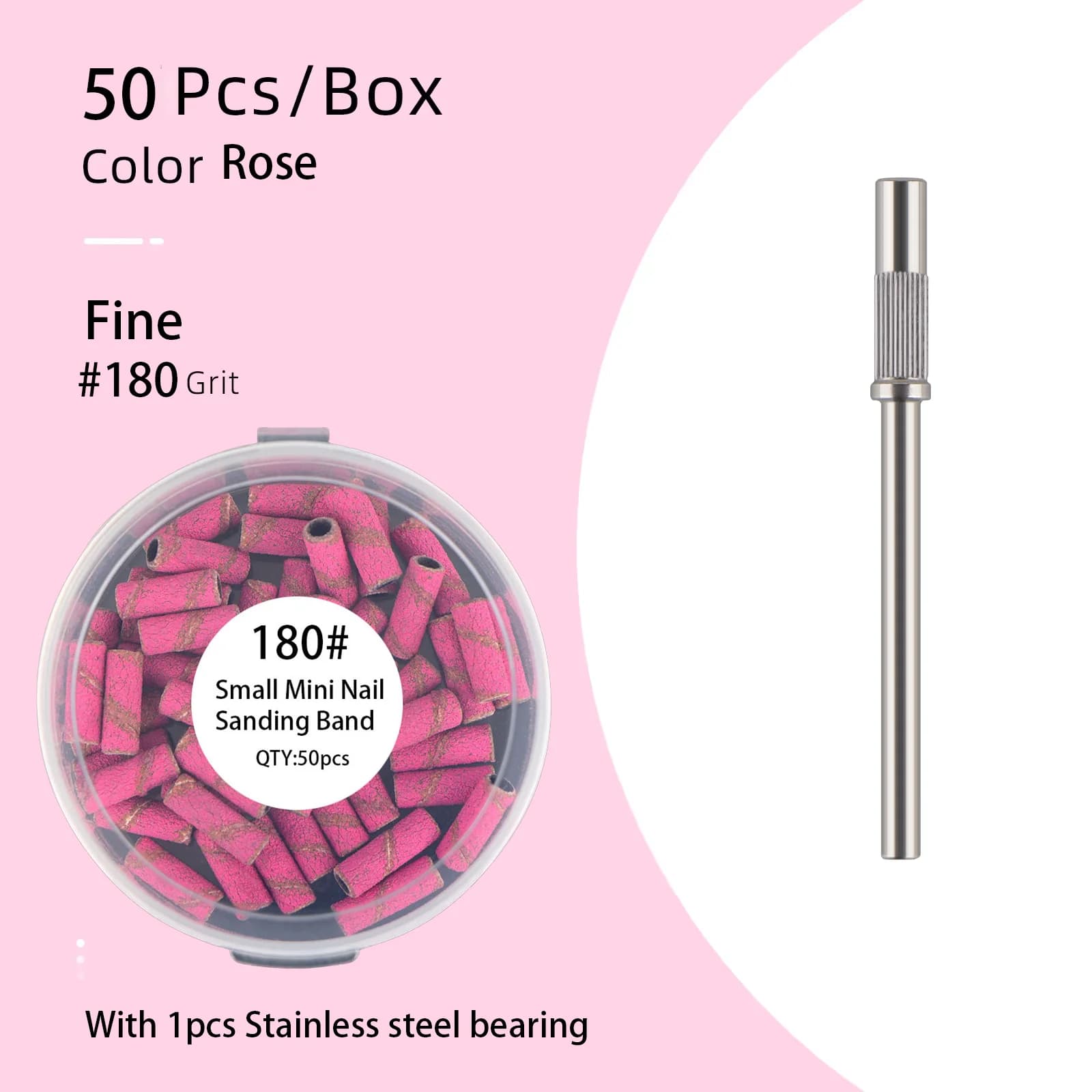 mini sanding bands kit with 3/32 inch shaft — image 8
