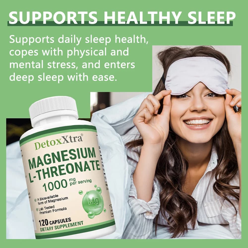 bottle of magnesium l-threonate capsules — image 5