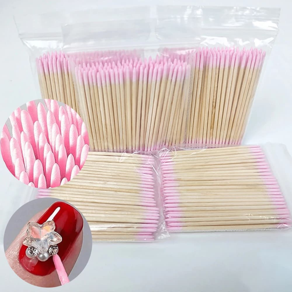 pink double‑head cuticle pushers — image 2