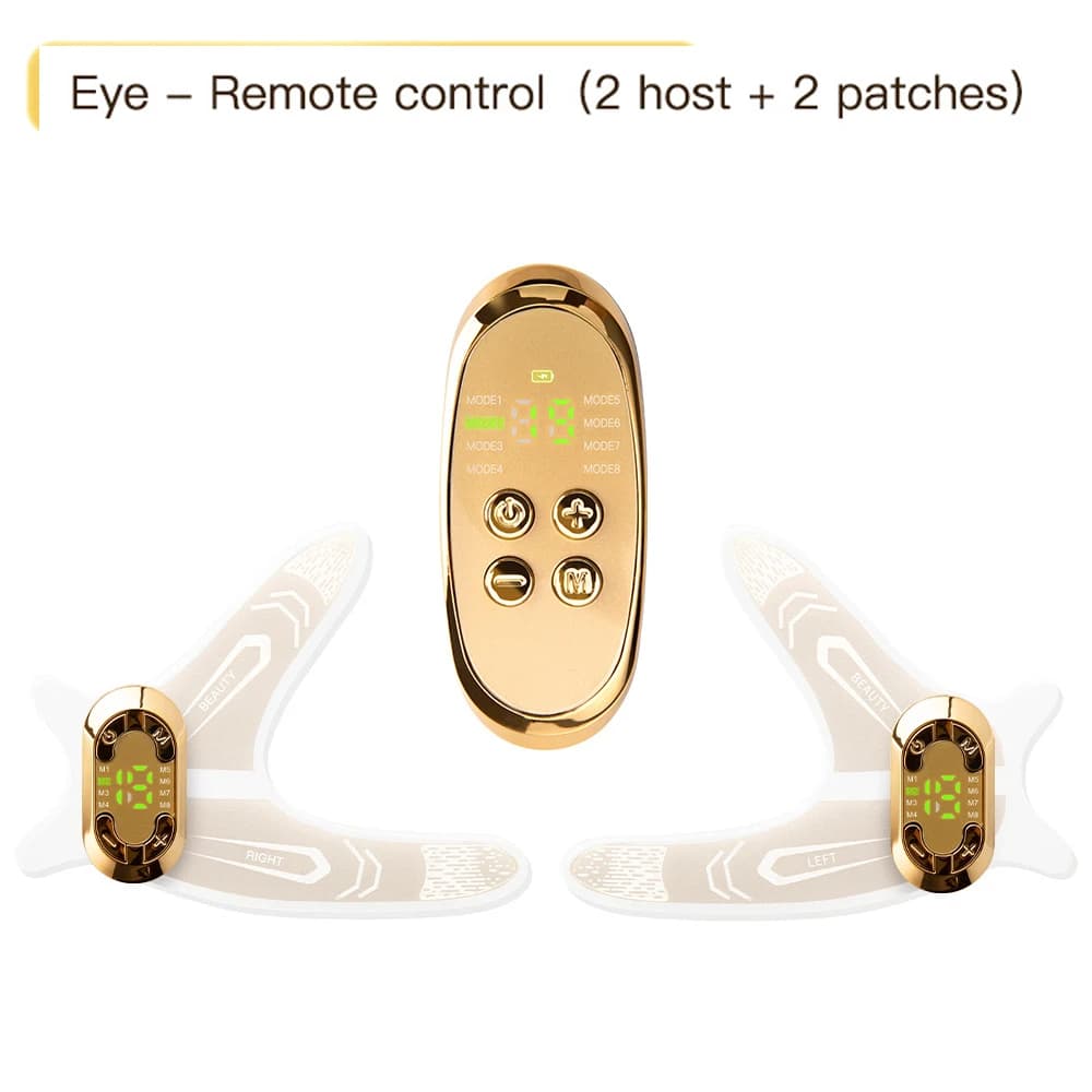 handheld EMS facial eye massager device — image 7