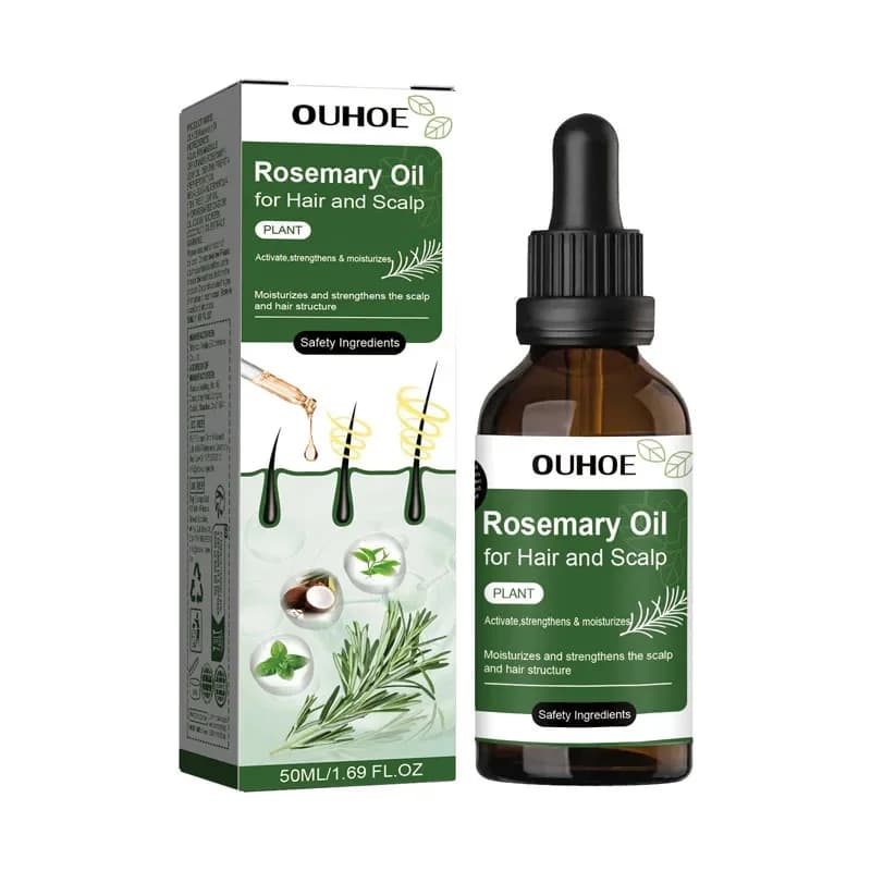 bottle of rosemary mint hair growth oil — image 8