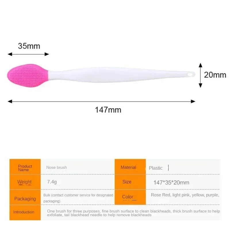 double-sided silicone facial exfoliating brush — image 6