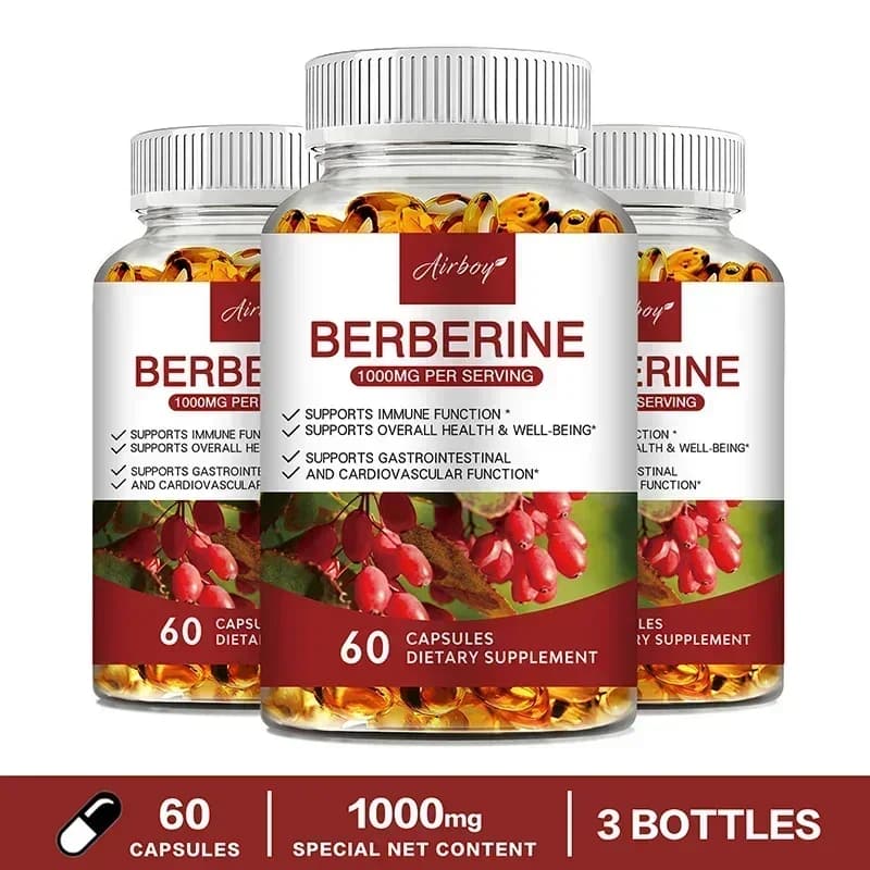berberine capsules bottle — image 8