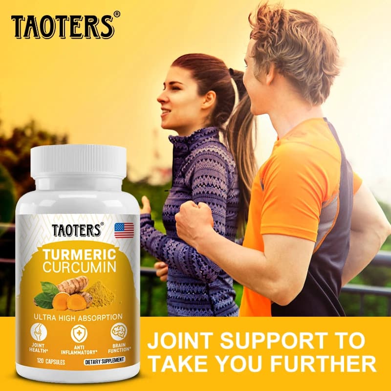 bottles of turmeric curcumin capsules — image 6