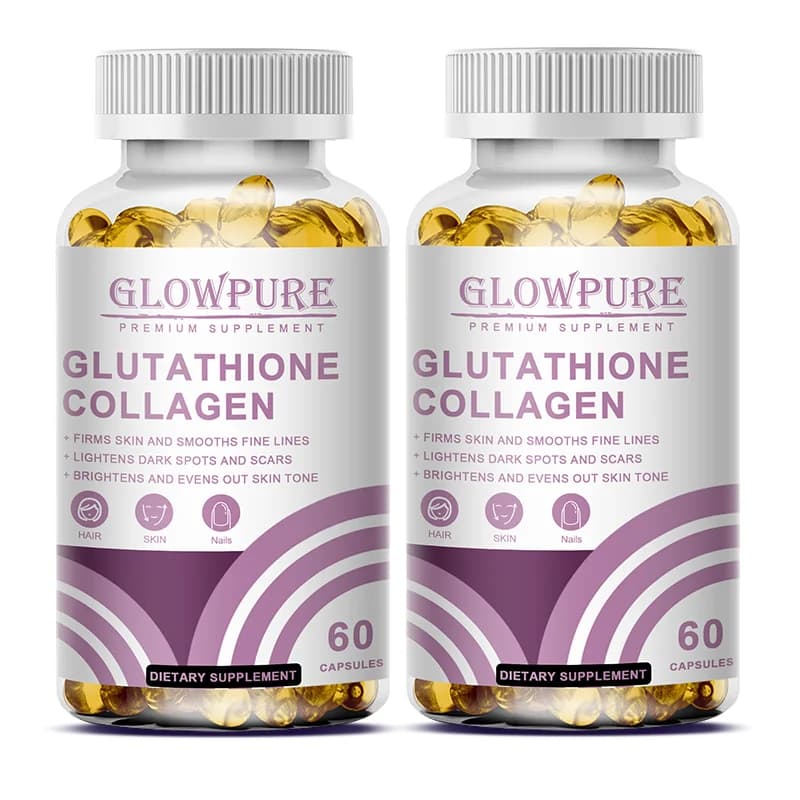 glutathione collagen skin brightening capsules bottle — image 7