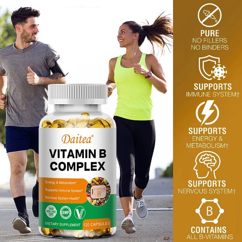 Daitea vitamin B complex capsules bottle — image 4