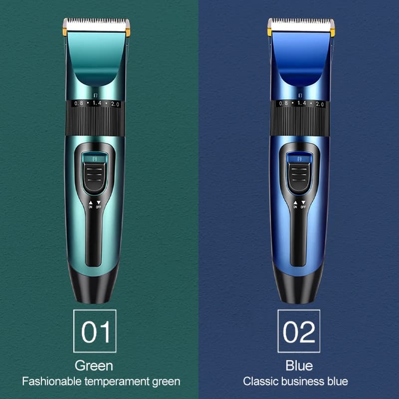 wireless hair clipper with LED display and ceramic blade — image 3