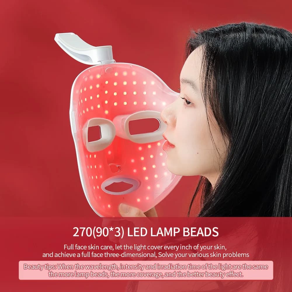 Wireless 7‑color LED face mask — image 4