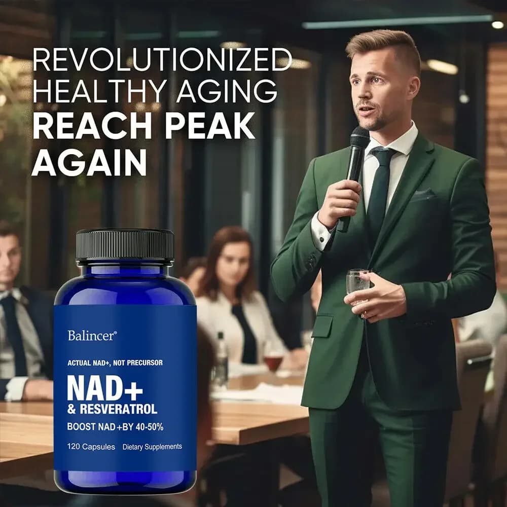 NAD+ and resveratrol supplement capsules — image 4