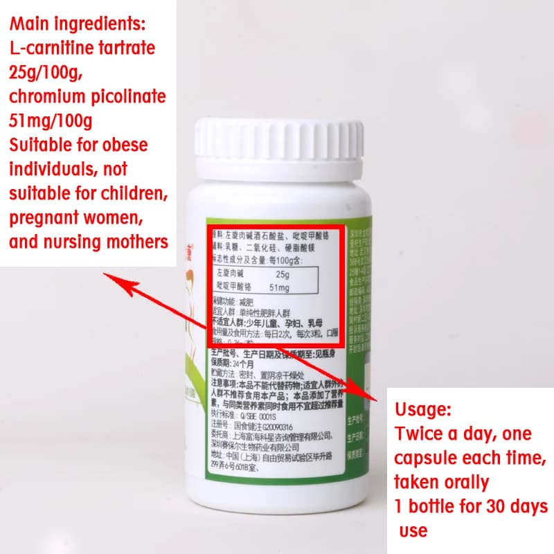 fat burner capsules bottle — image 4