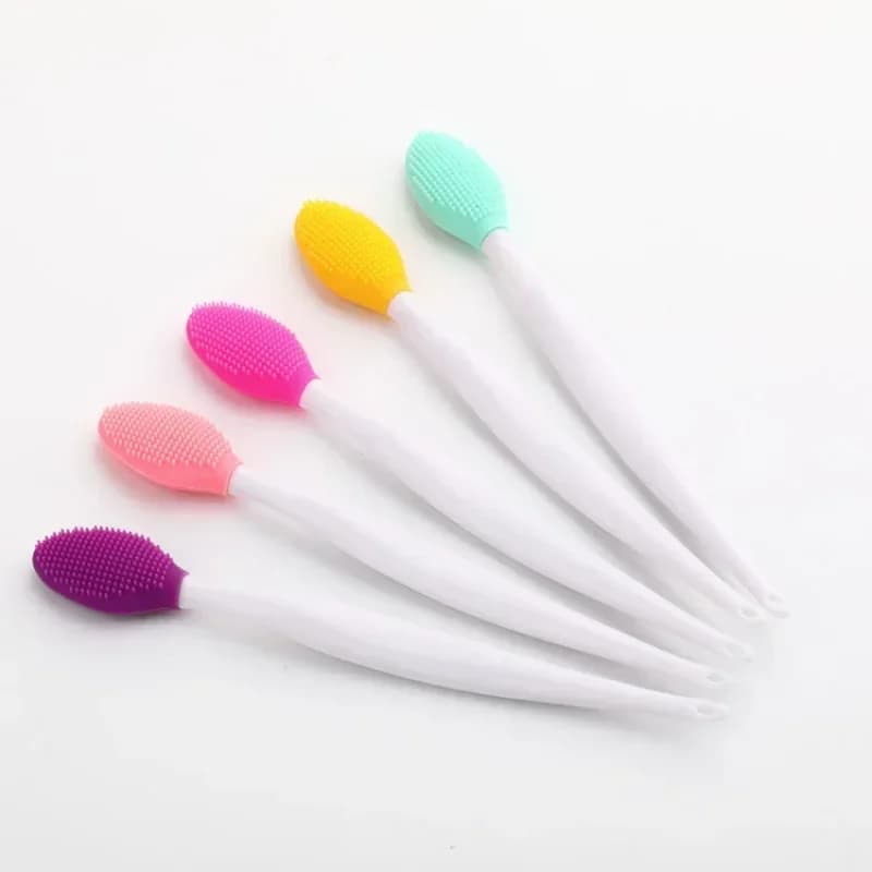 double-sided silicone facial exfoliating brush — image 4