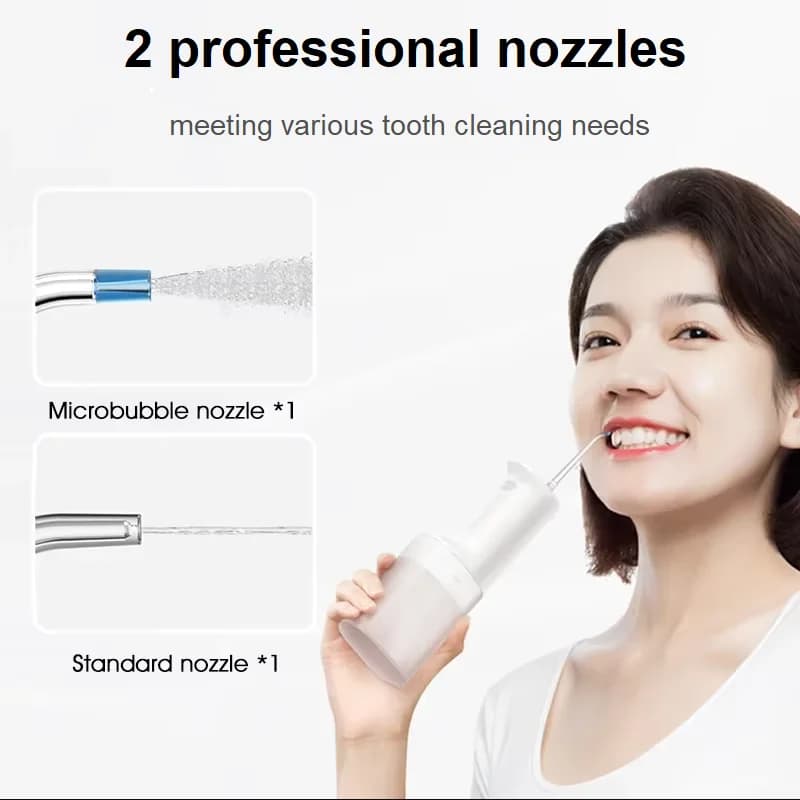 Mijia portable electric oral irrigator with water tank — image 3