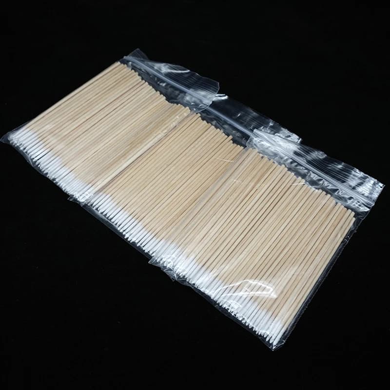 wooden cotton swabs for nail polish removal — image 8
