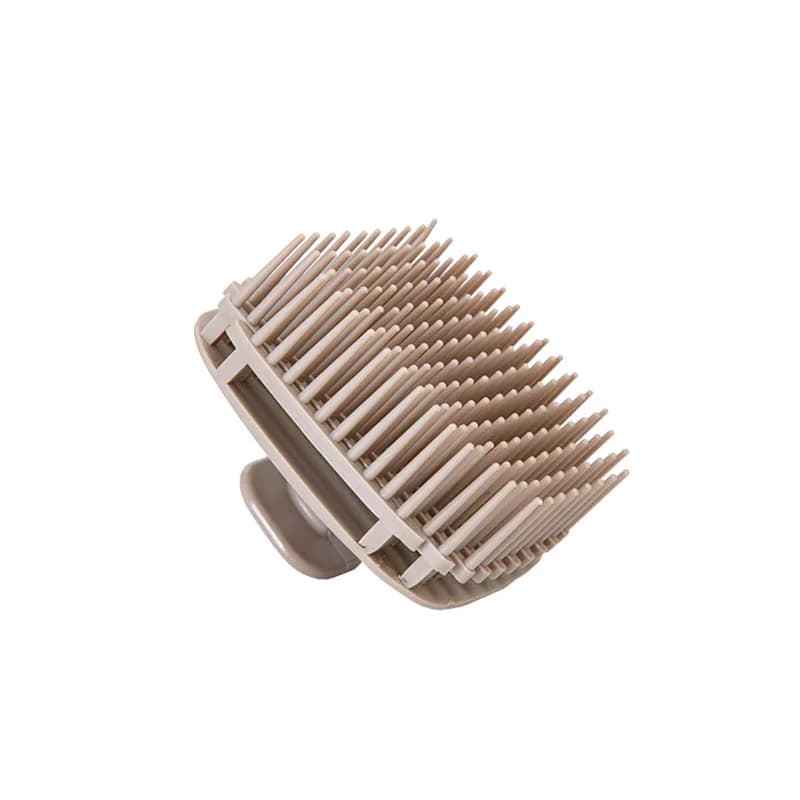 silicone shampoo brush head for scalp massage — image 7