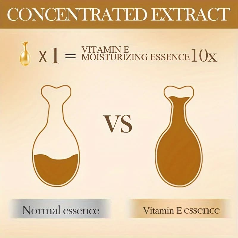 Vitamin E Moisturizing Essence Capsules, Nourishing and — image 6