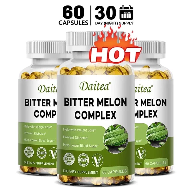 bitter melon extract capsules — image 8