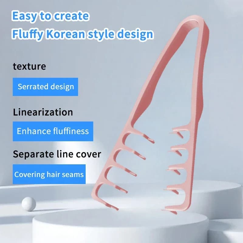 wide-tooth hair styling comb — image 4