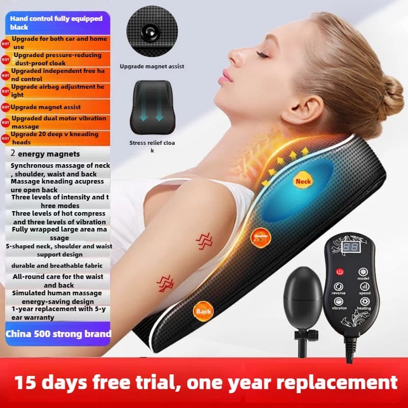 electric cervical massage pillow with heat — image 8