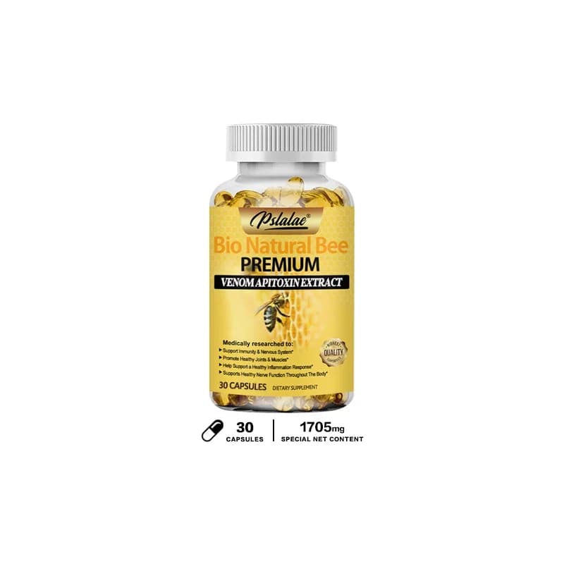 bottles of natural bee joint support capsules — image 7