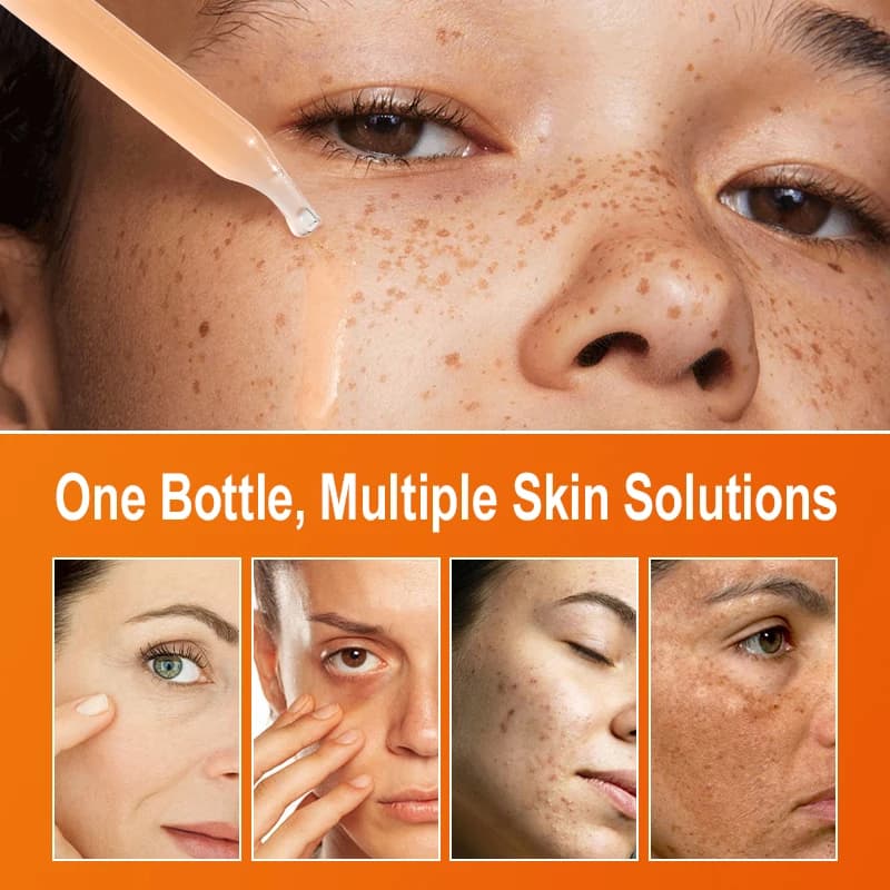 Vitamin C face serum bottle with hyaluronic acid — image 3