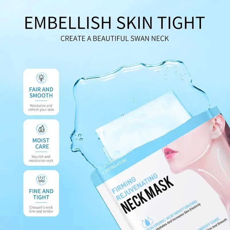 SADOER hyaluronic acid collagen neck mask sheets — image 3