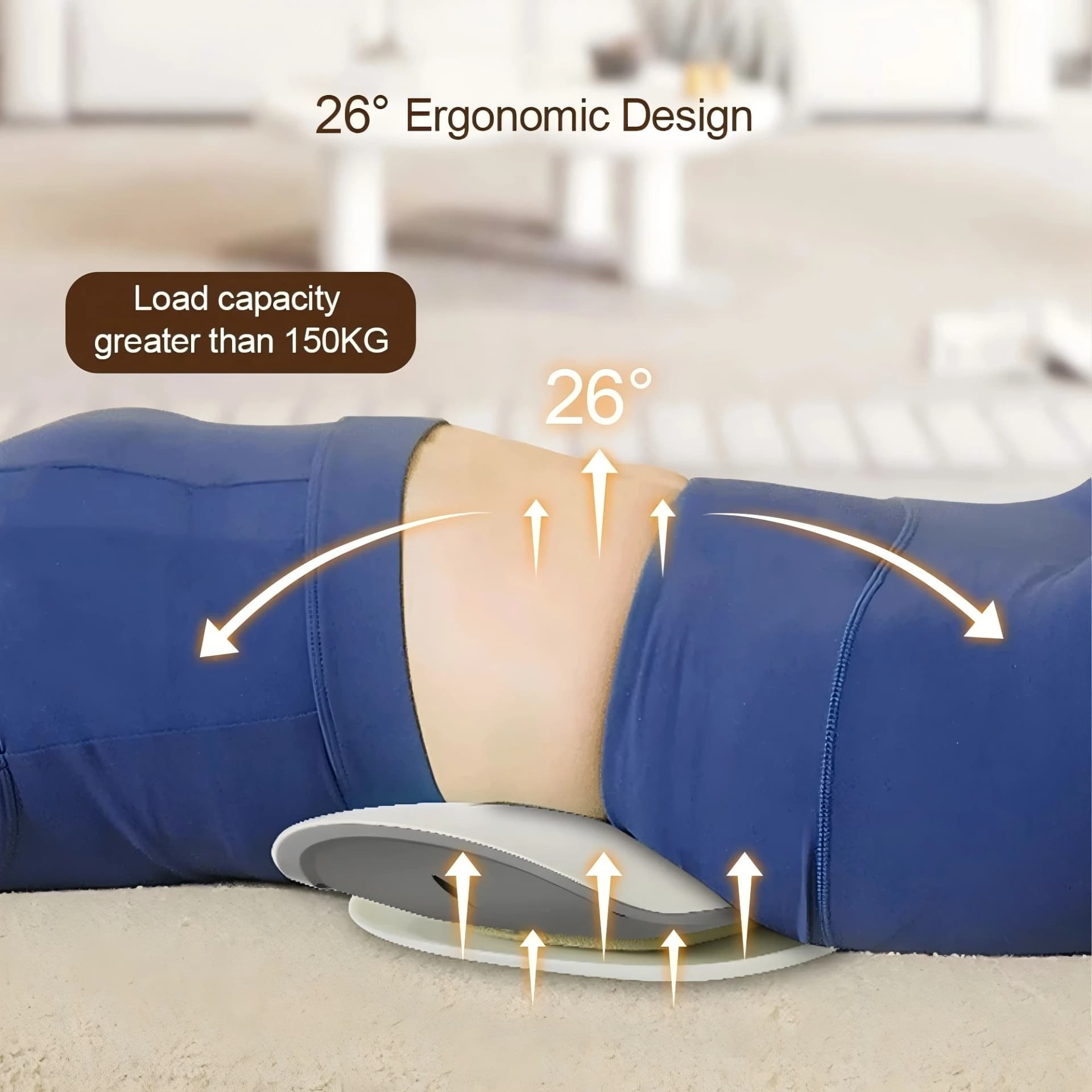 lumbar traction and back massager with dynamic airbag — image 4