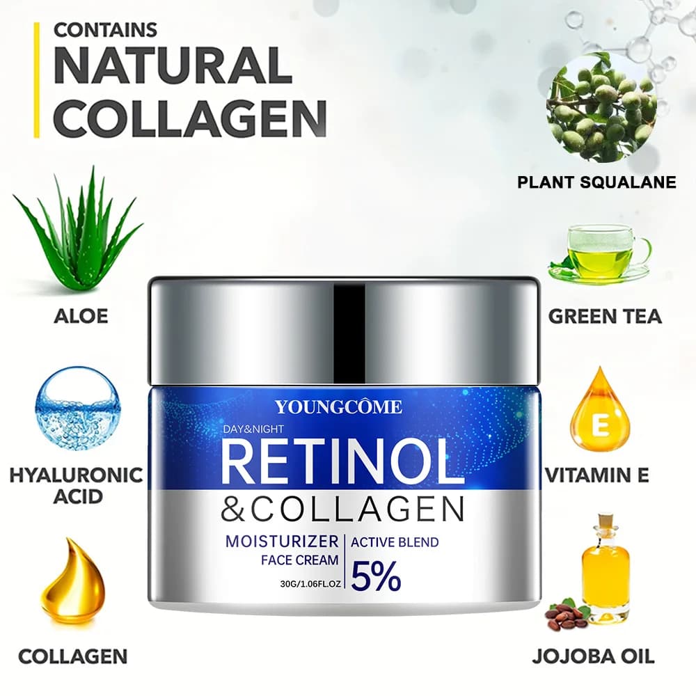 Retinol cream and serum set — image 2
