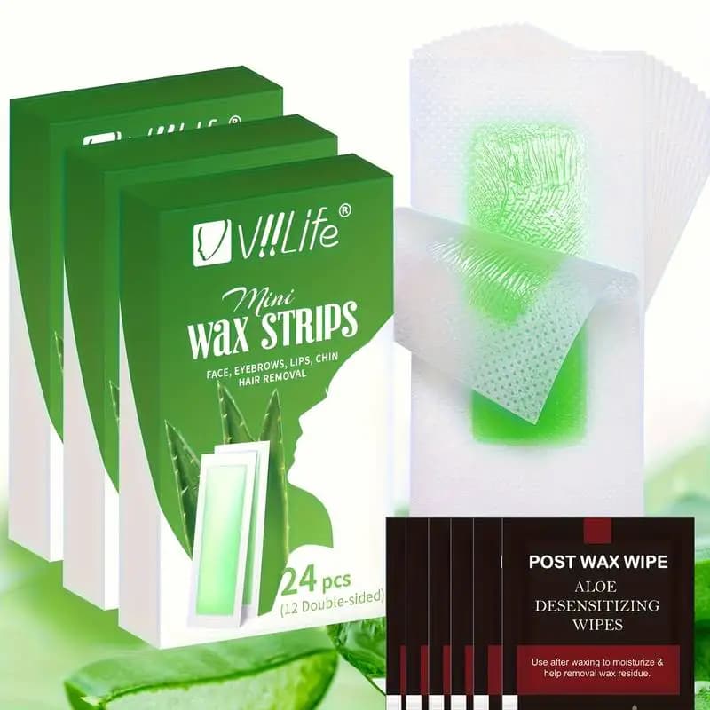 painless fast wax strips for hair removal — image 8