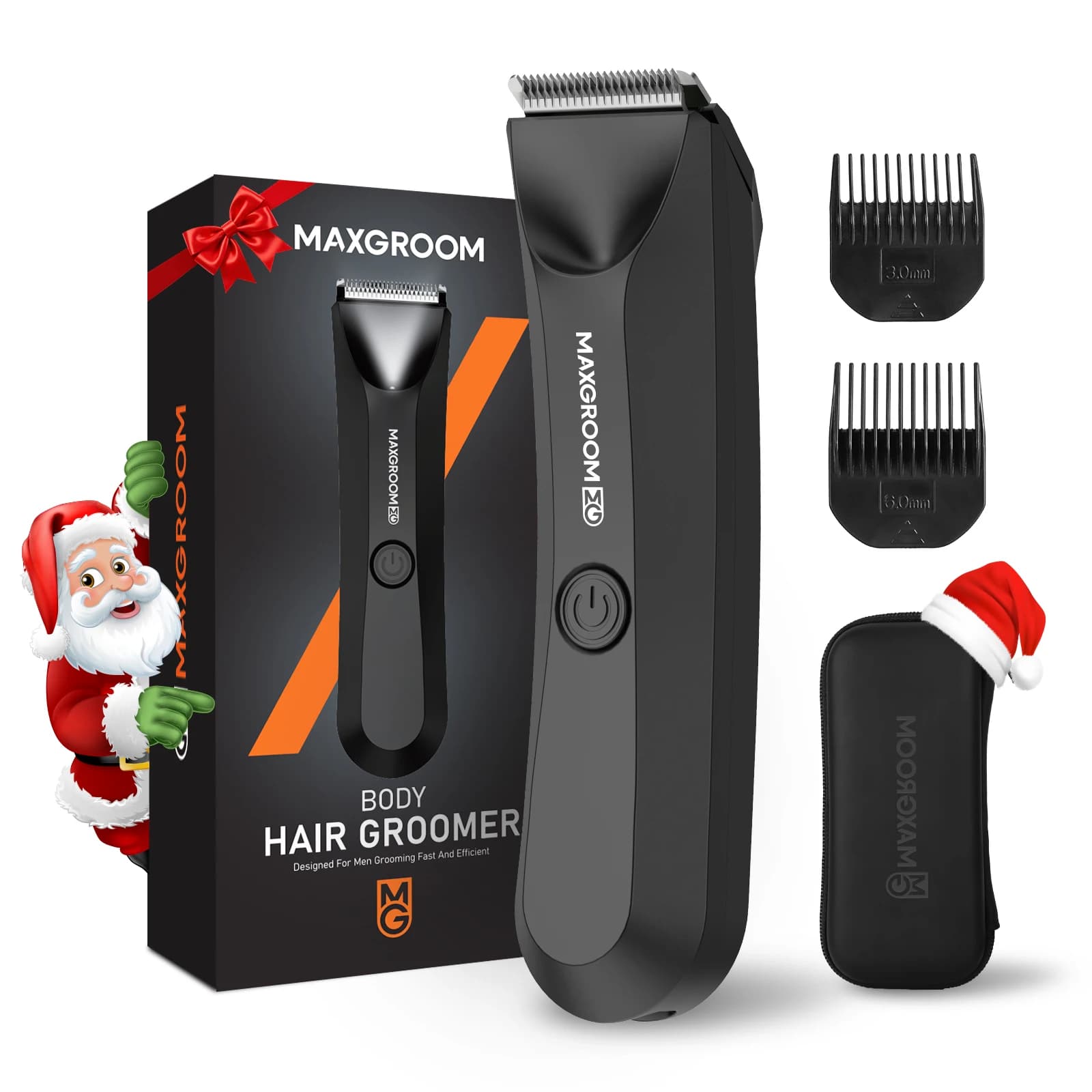 MAXGROOM Men's Ball & Groin Trimmer
