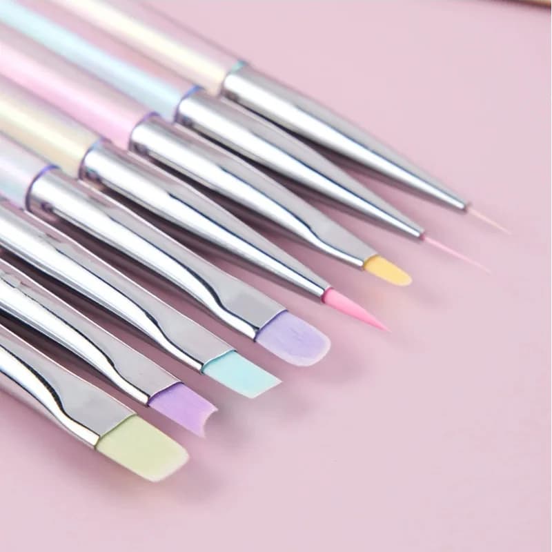 transparent nail art brush pen — image 1