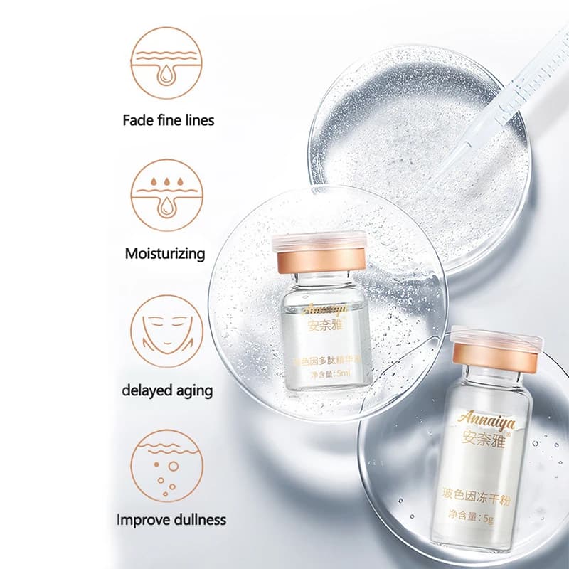 collagen peptide hyaluronic acid facial mask sheet — image 2