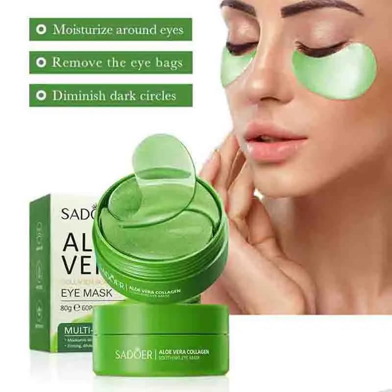 Aloe vera collagen eye mask pack — image 2