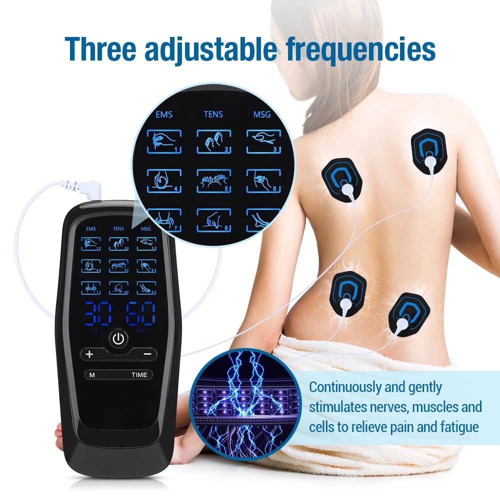 handheld TENS muscle stimulator device — image 4