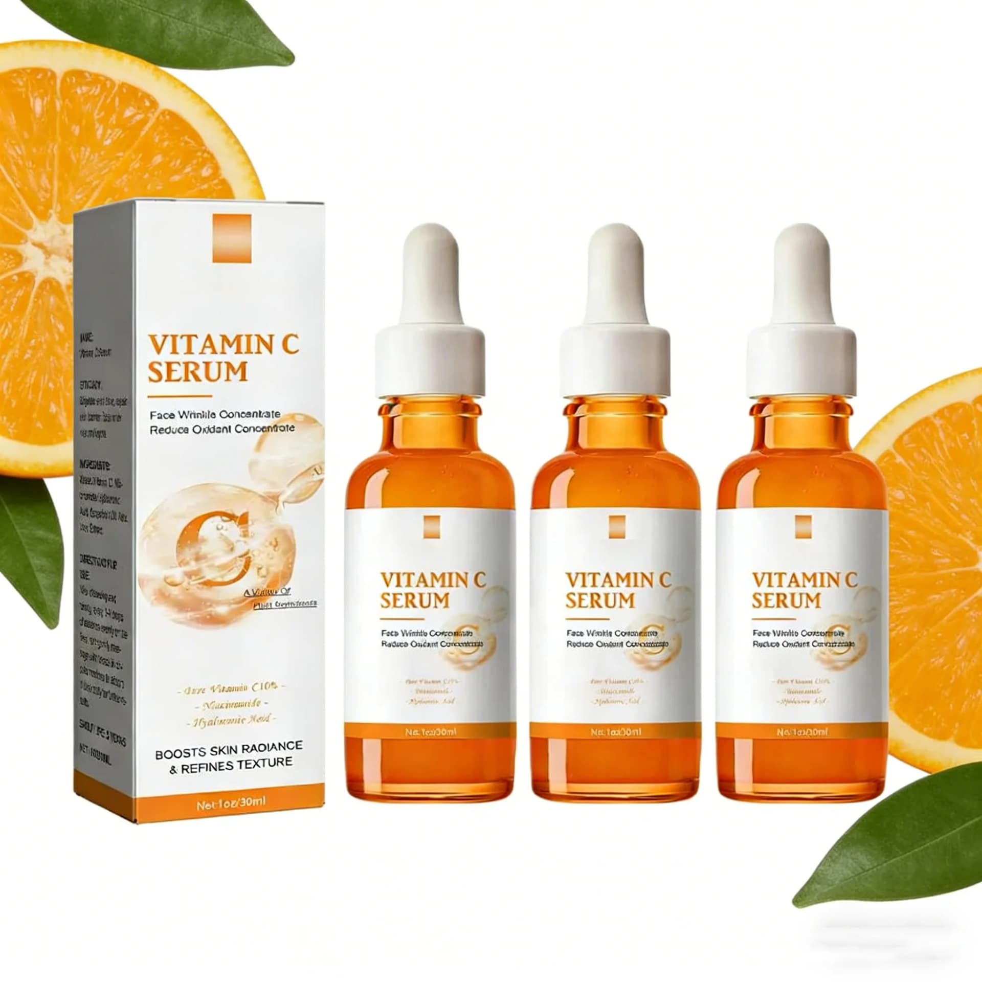 Vitamin C Face Serum for Lifting, Firming & Fine Line Reduction