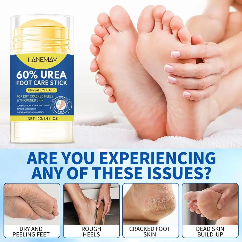 Urea foot care cream stick for cracked heels — image 6