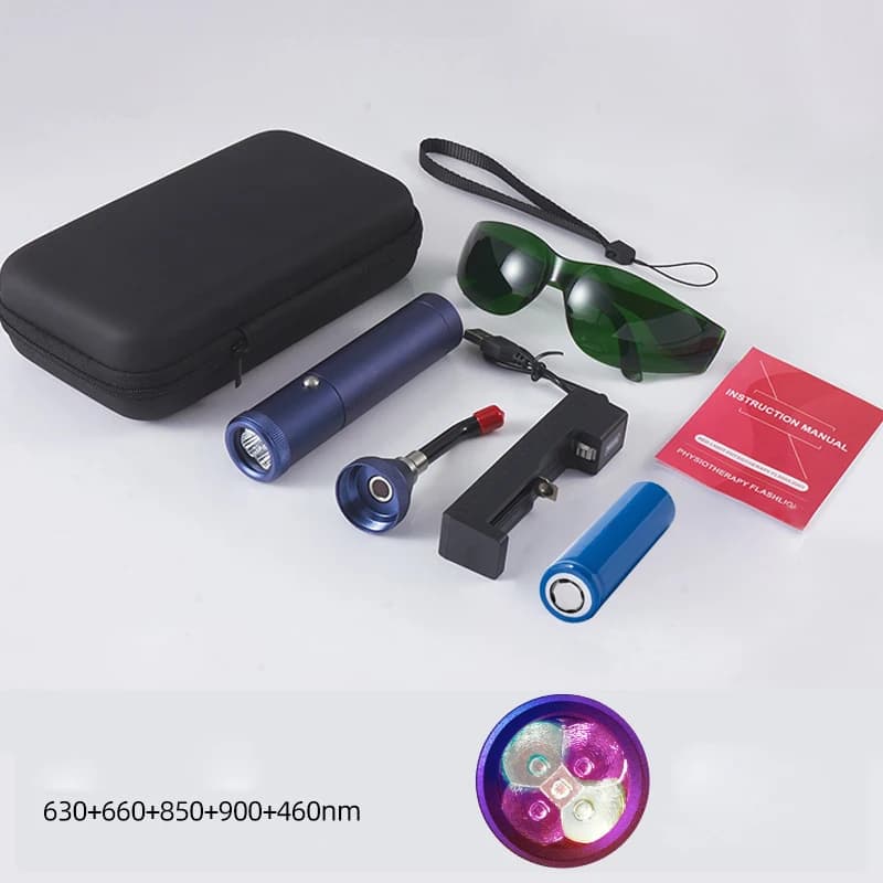 handheld red and infrared light therapy wand — image 7
