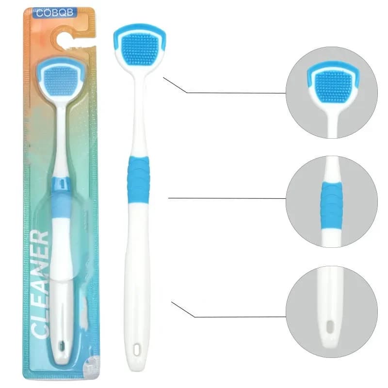 soft silicone tongue scraper — image 5